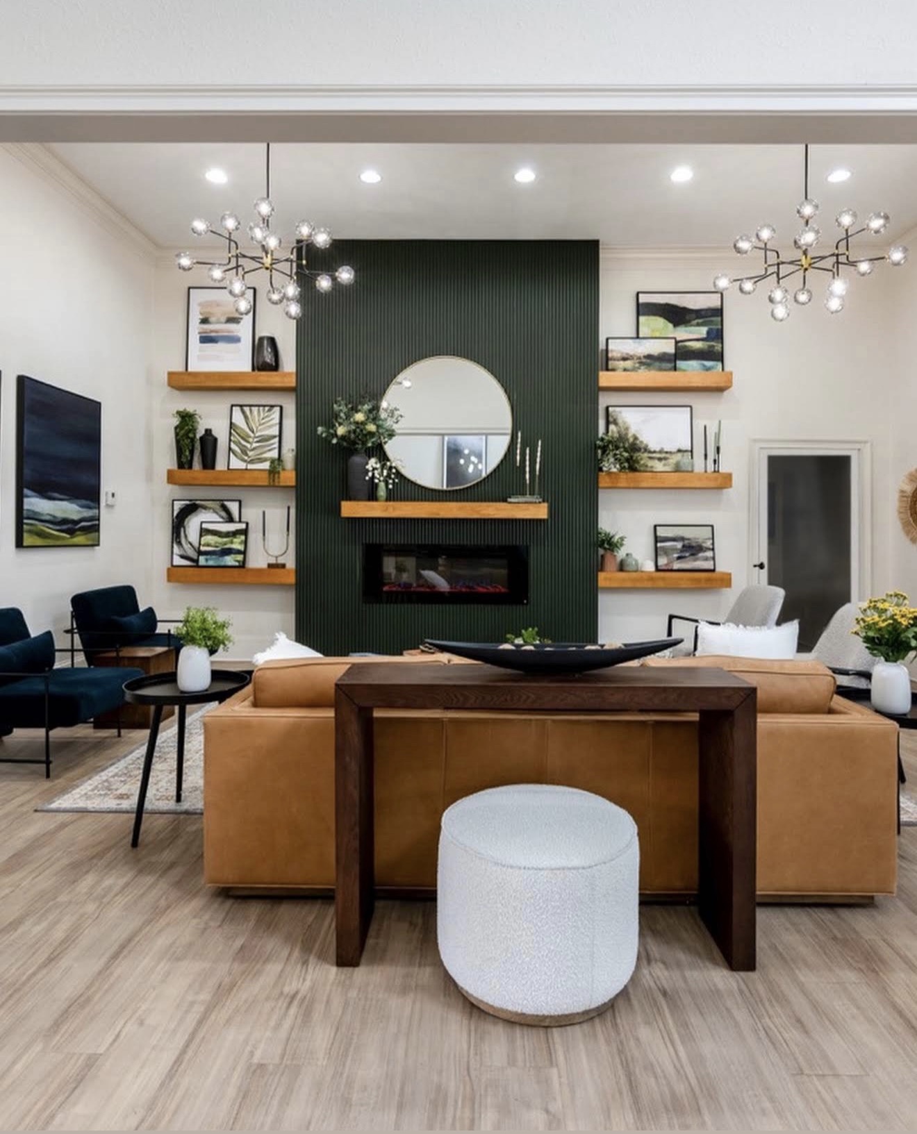 Renovated Clubhouse Lounge at Kennesaw Clubhouse in Georgia.