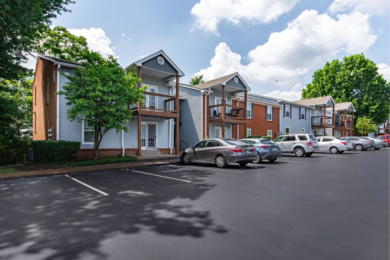 Completed exterior painting at the Nashville property.